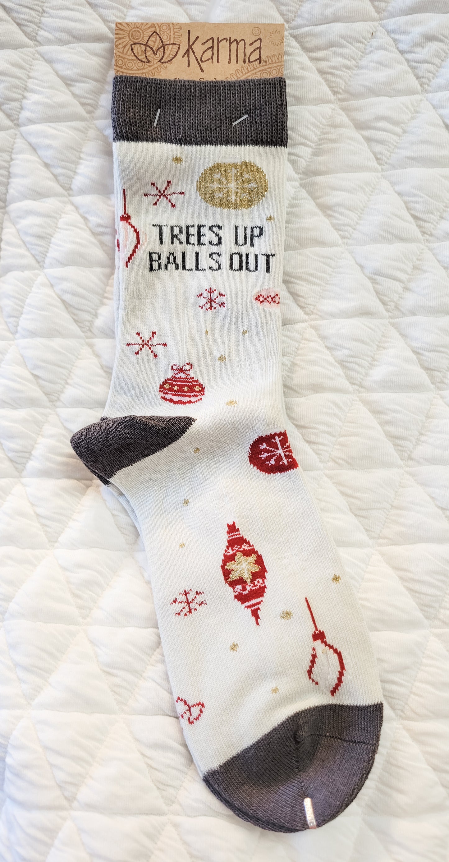 Trees Holiday Socks