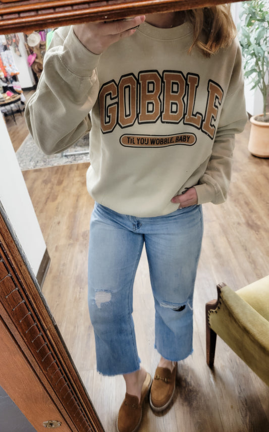 Gobble Sweatshirt (Small to Large)