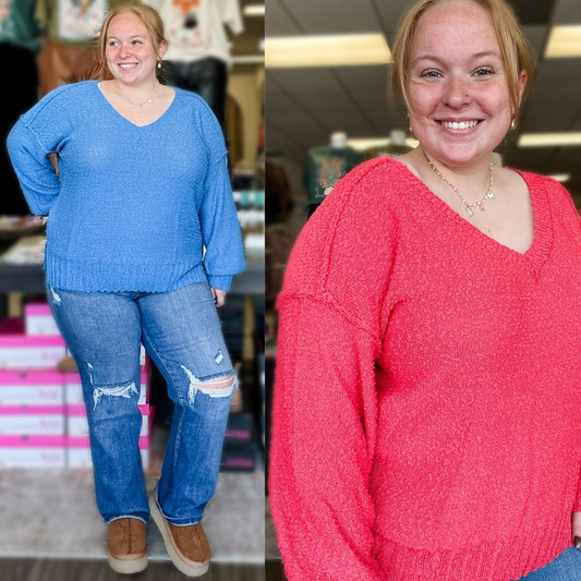 Cozy on Up Sweater, 2 Colors (XL to 2XL)