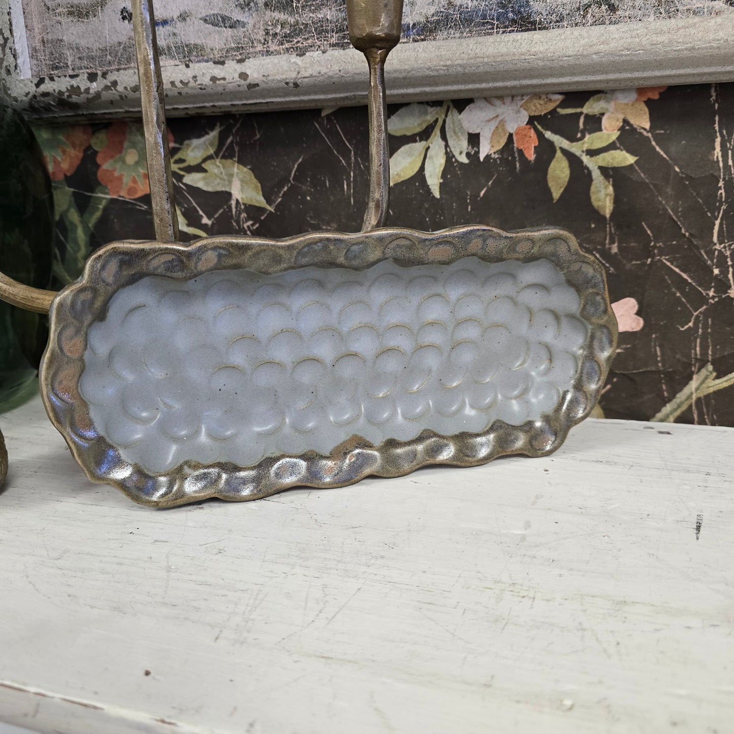 Mold 30 Rectangular River Rock Glazed Tray