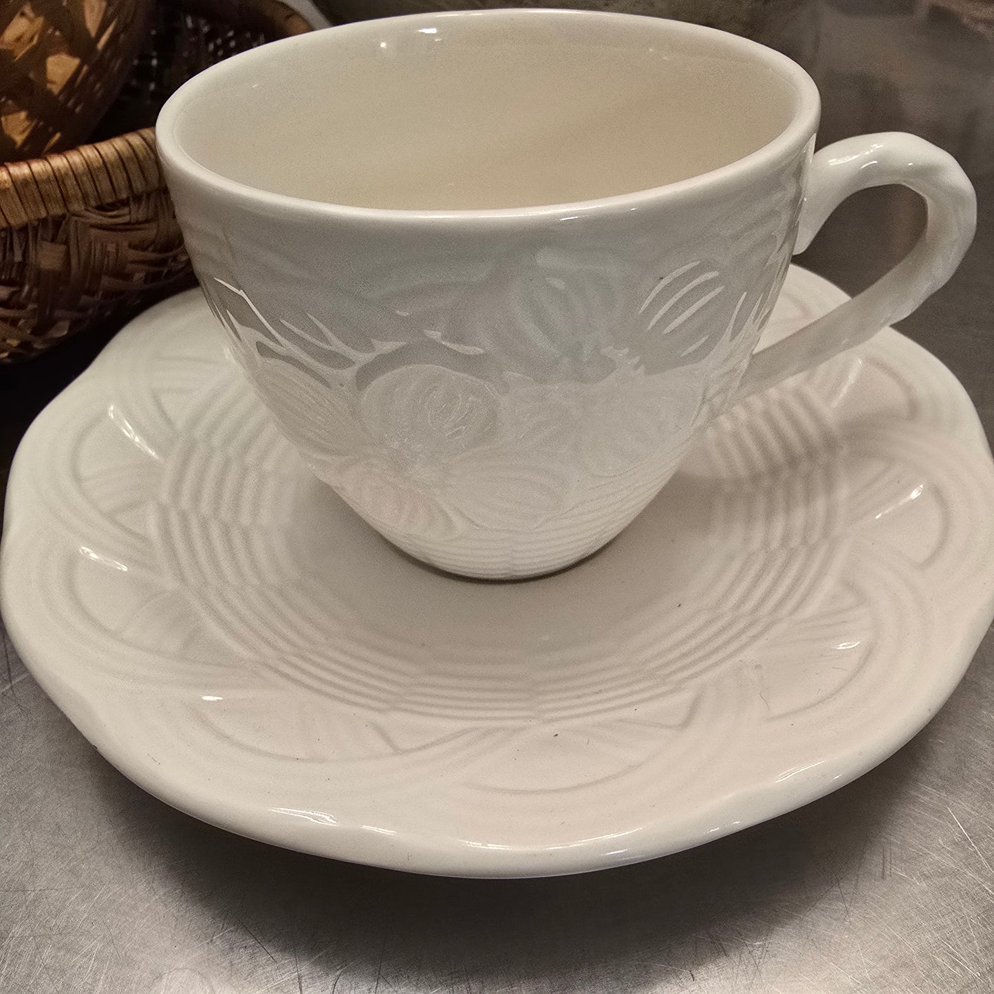 Mikasa Teacup and Saucer Set