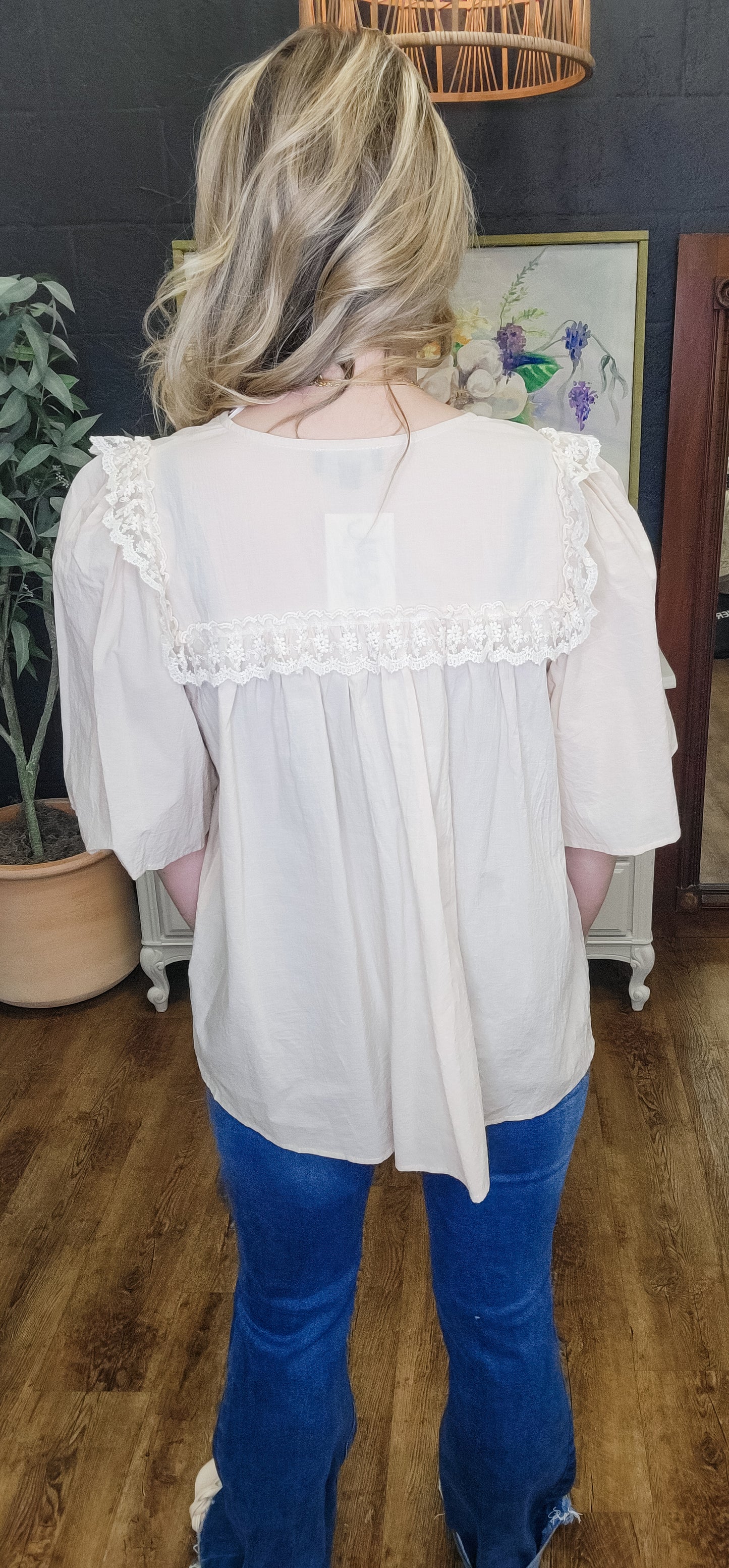 Vintage Romances Top (Small to Large)