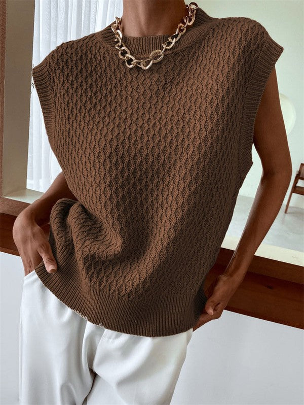 Knit Sweater Vest