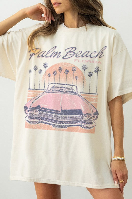 Palm Beach Florida Comfort Colors Tee (Small to XL)