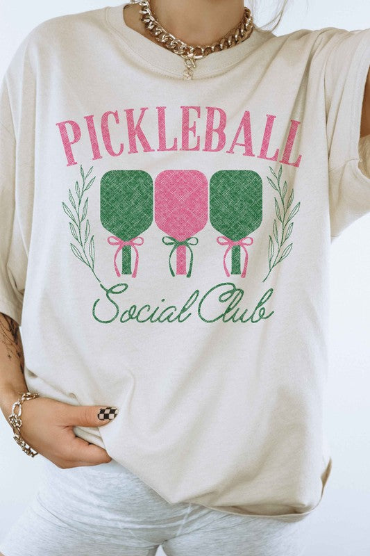 PICKLEBALL SOCIAL CLUB GRAPHIC TEE