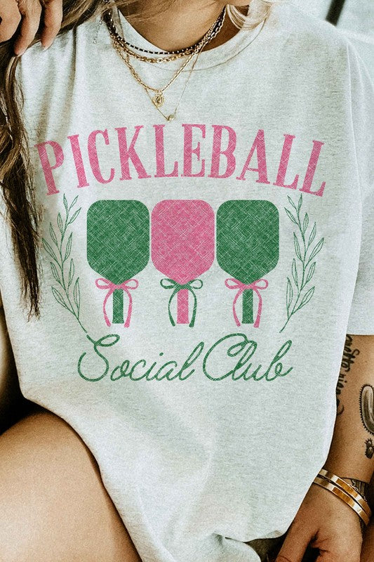 PICKLEBALL SOCIAL CLUB GRAPHIC TEE