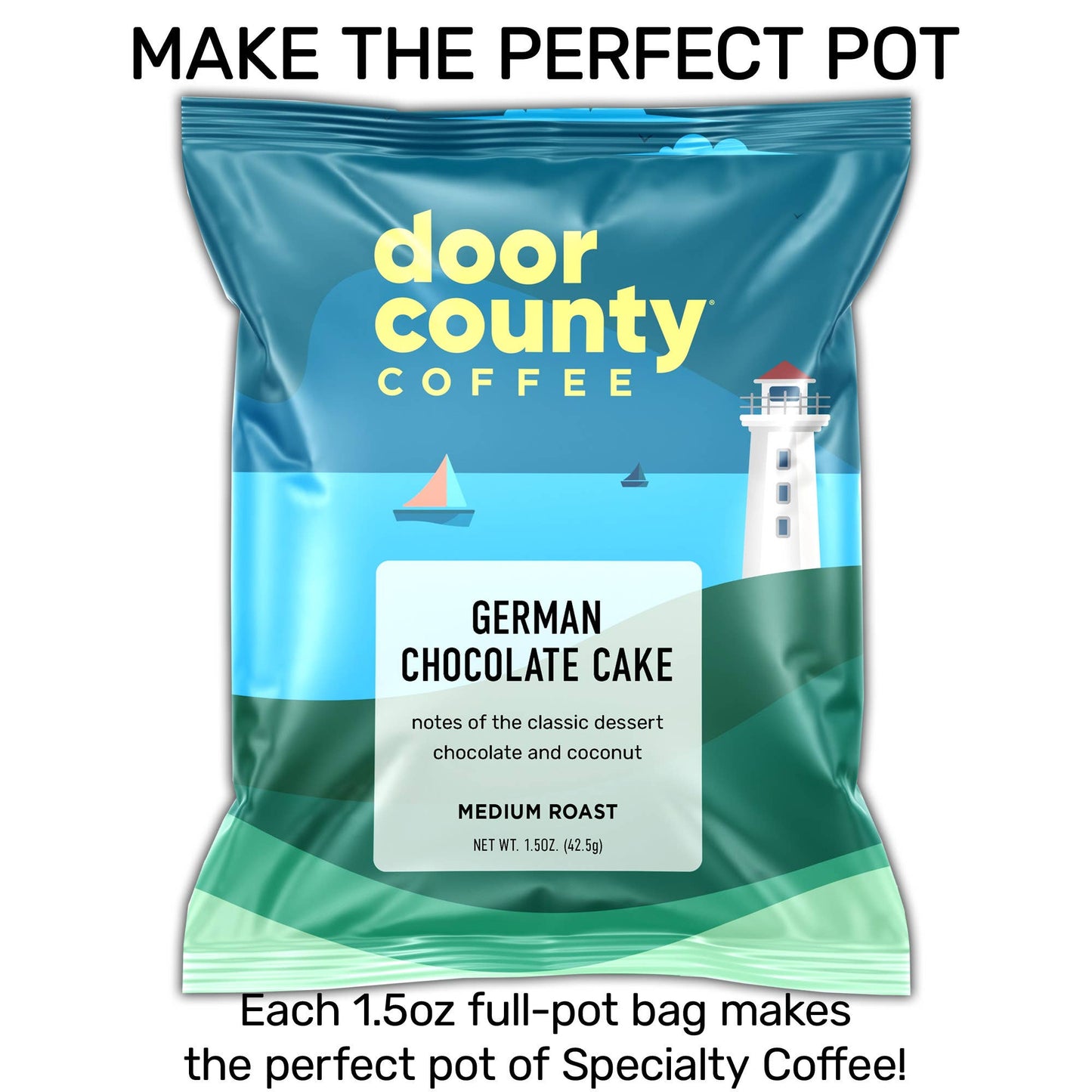 German Chocolate Cake Flavored Coffee, 1.5oz