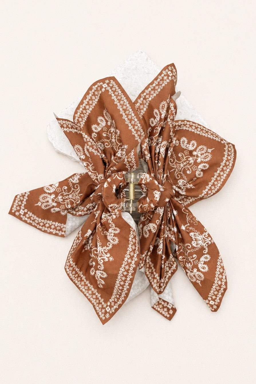 Paisley Boho Hair Clip
