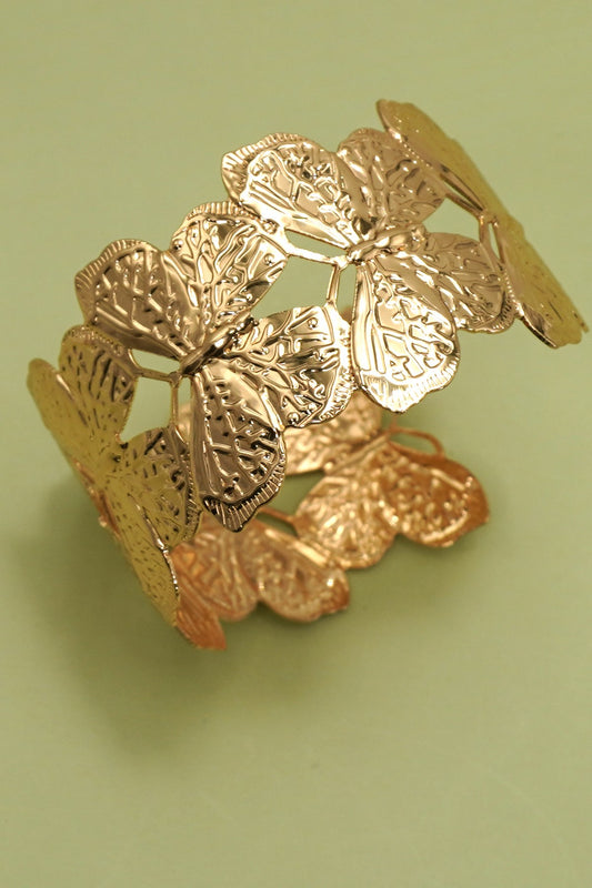 Butterfly Fly Away Cuff Style Bracelet