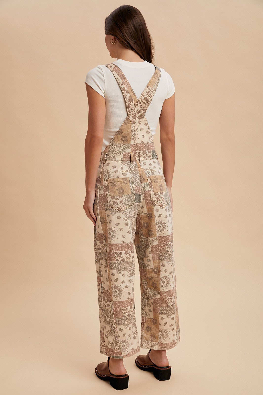 Joyful Song Print Overalls