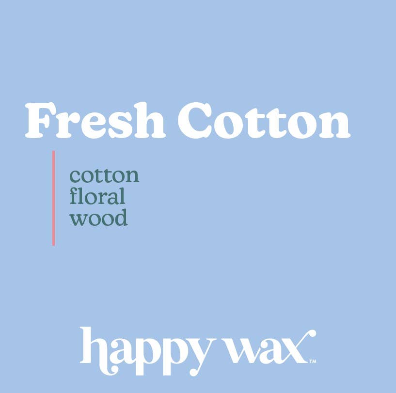 Fresh Cotton Wax Melts - Sample Pouch (2 oz)