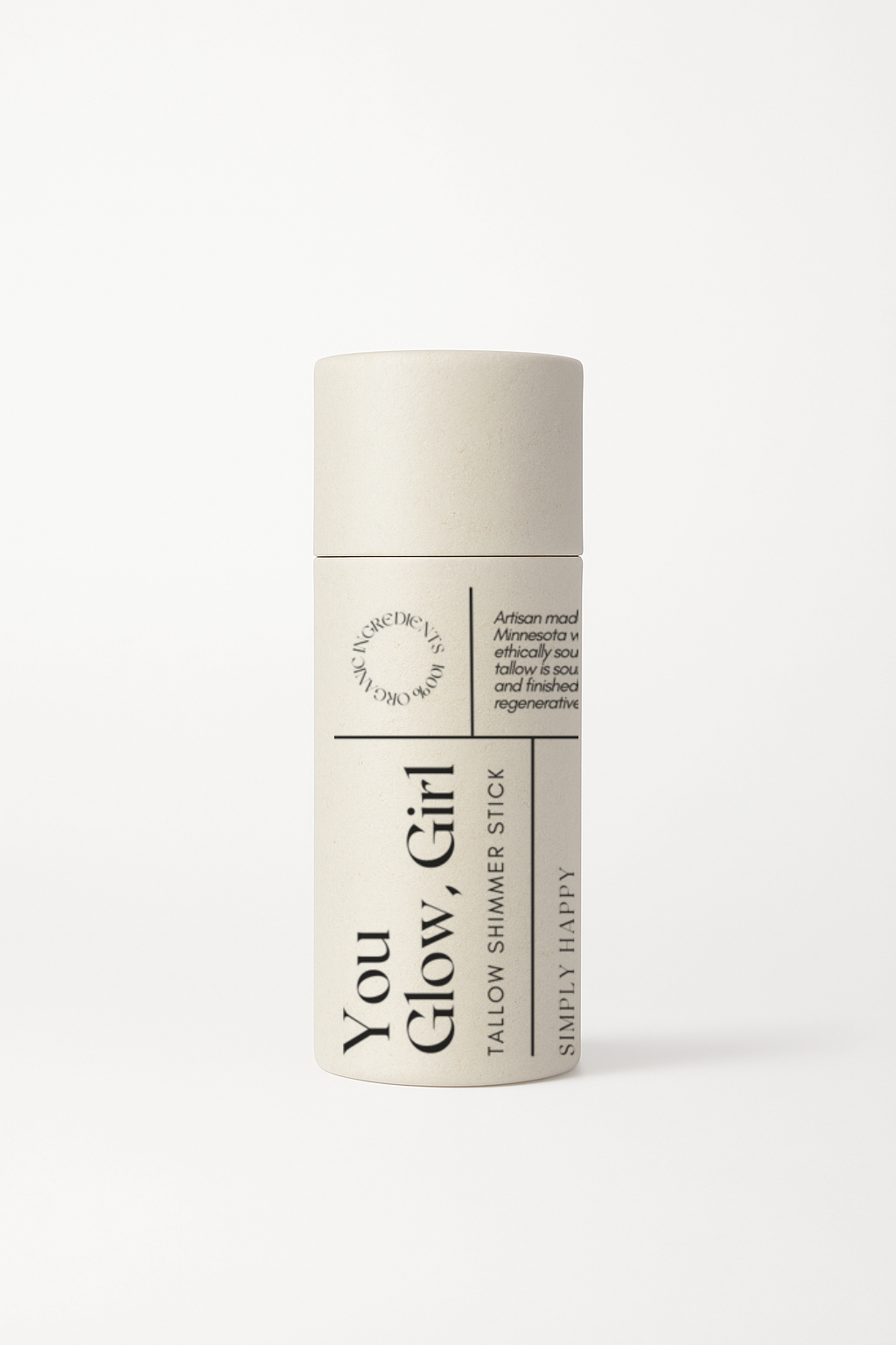 You Glow, Girl – Tallow Shimmer Stick