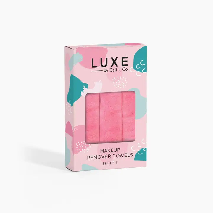 Luxe MakeUp Remover Towel Set of Three