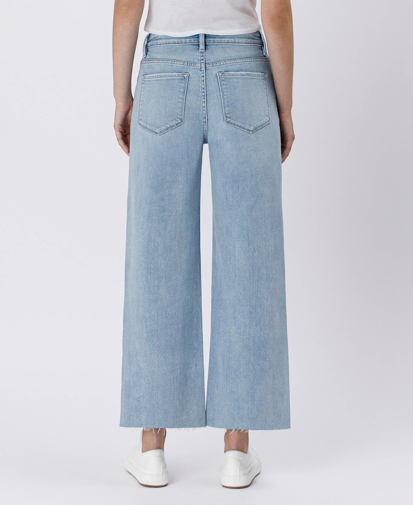 HIGH RISE WIDE LEG JEANS T6399