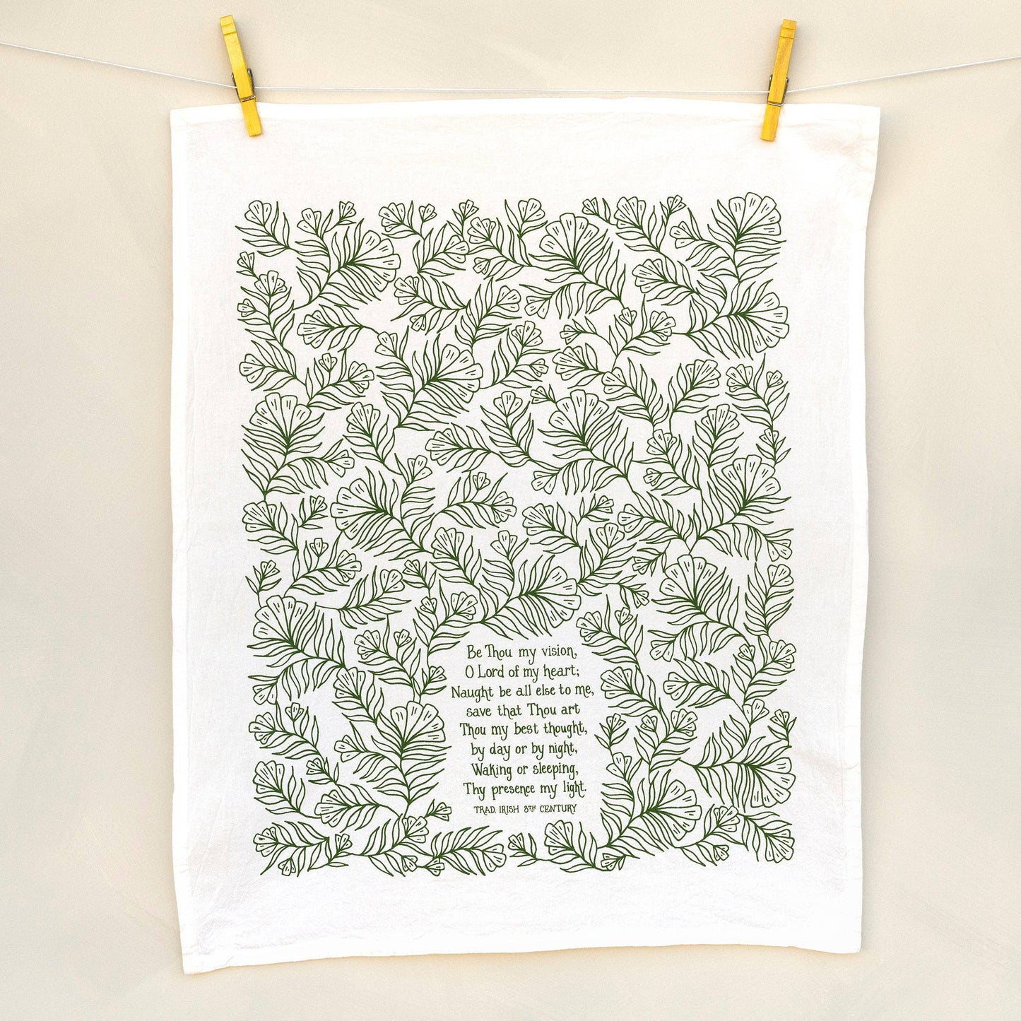 Be Thou My Vision Hymn Tea Towel
