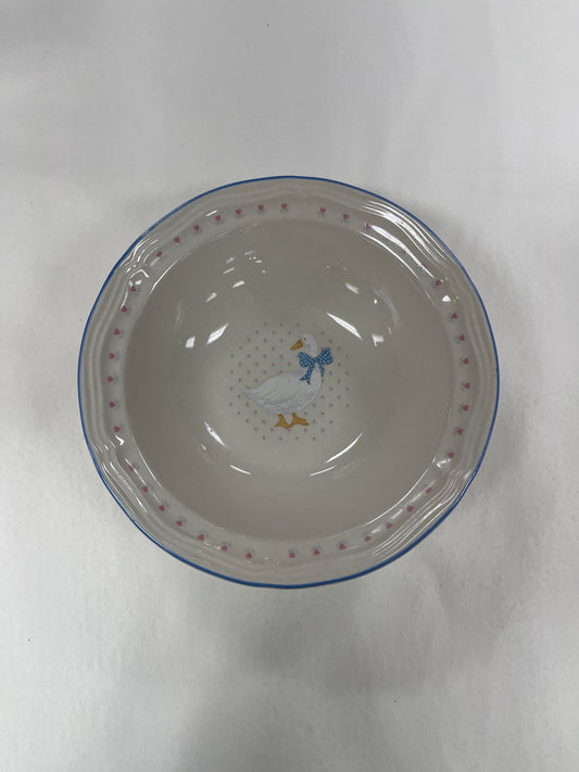 Vintage Aunt Rhody Pattern by Brickoven Rimmed Cereal Bowls