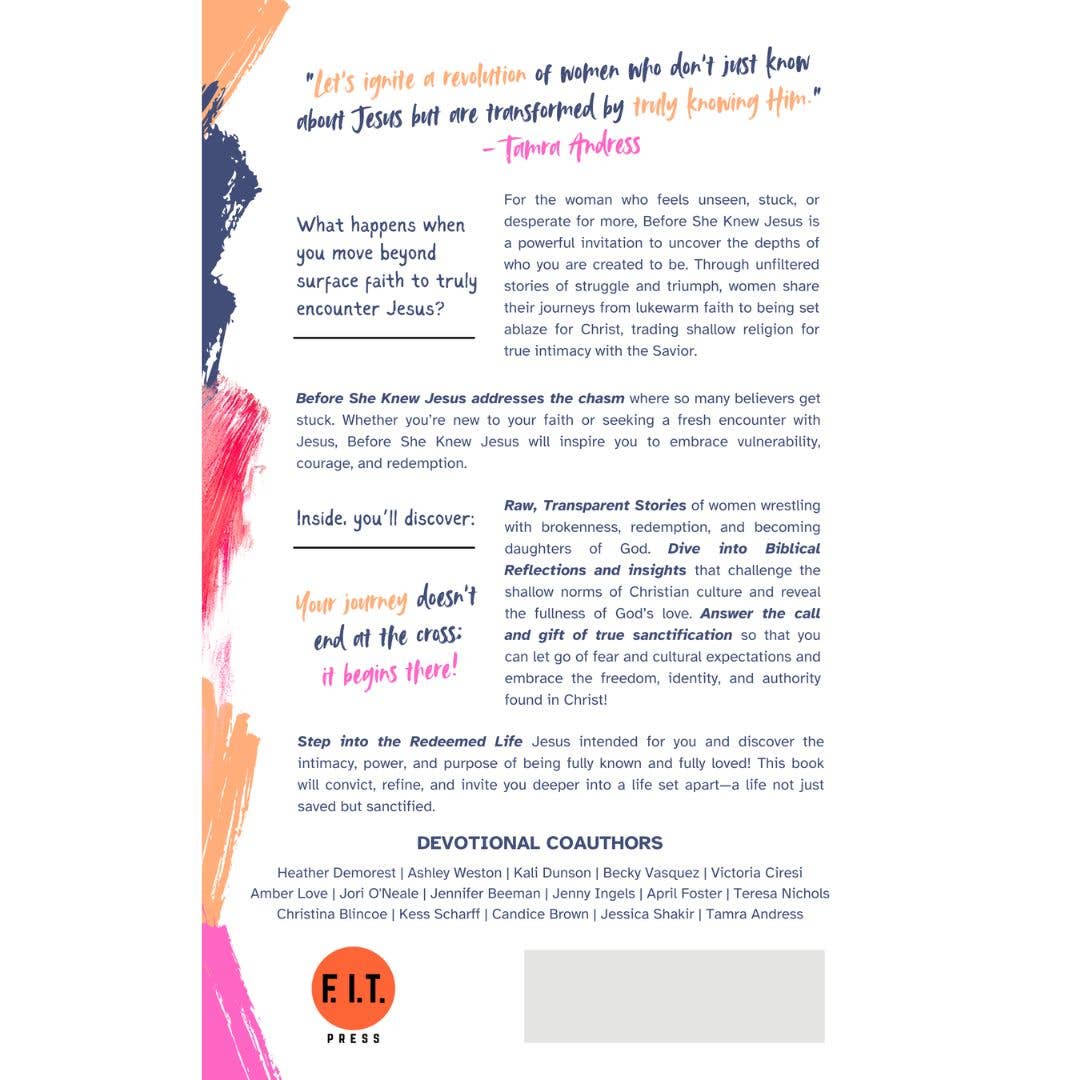 Book: Before She Knew Jesus