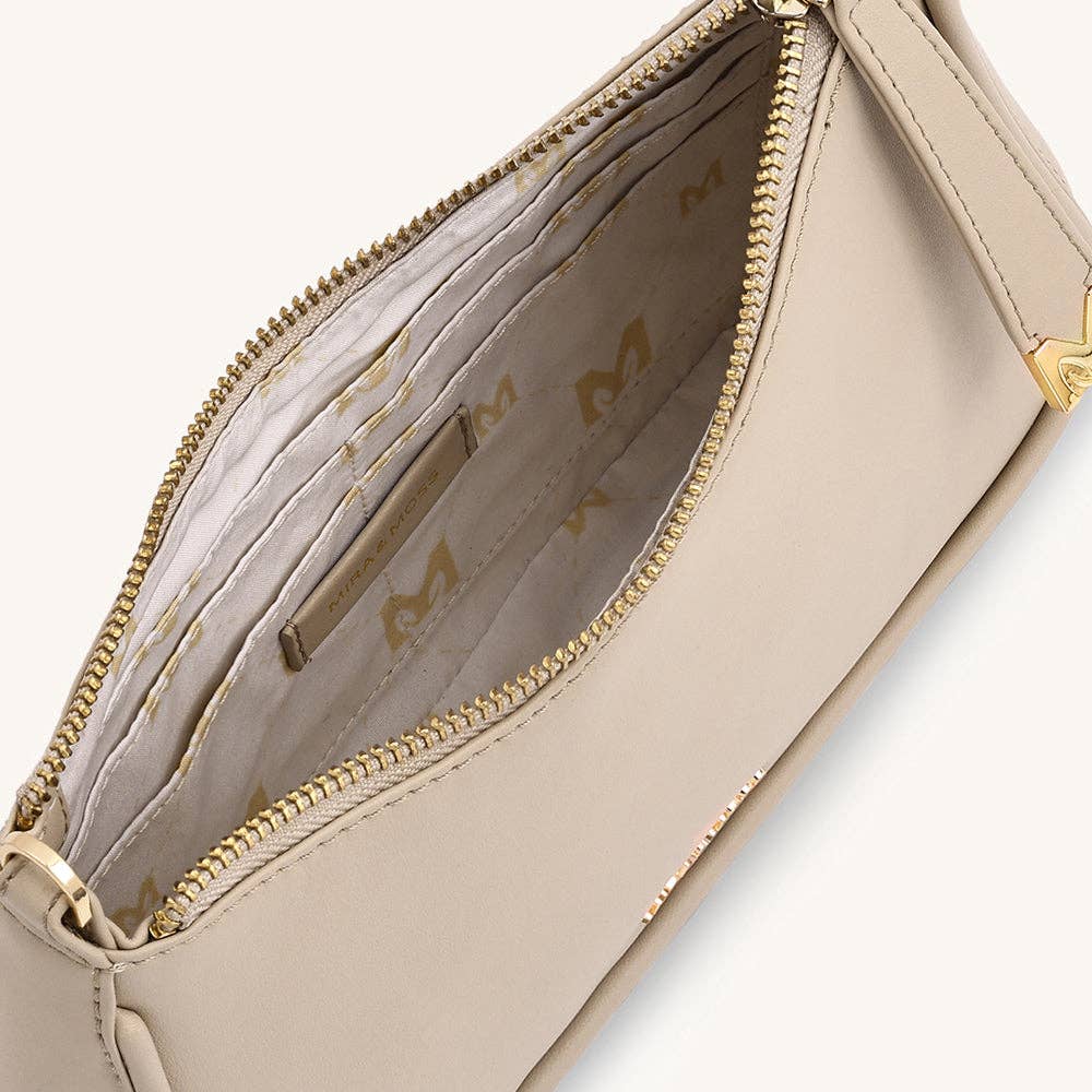 Mira & Moss Madisson Crossbody Bag - Light Taupe