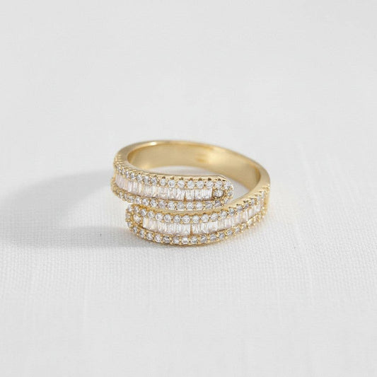 Cubic Zirconia Open Ring