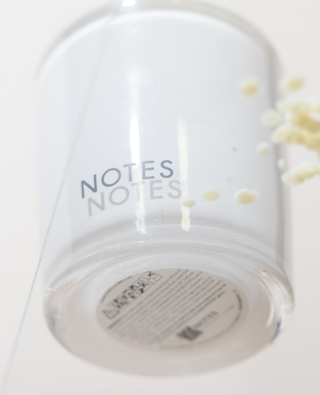 NOTES® Starter Candle Glass - to be used with NOTES® Refills