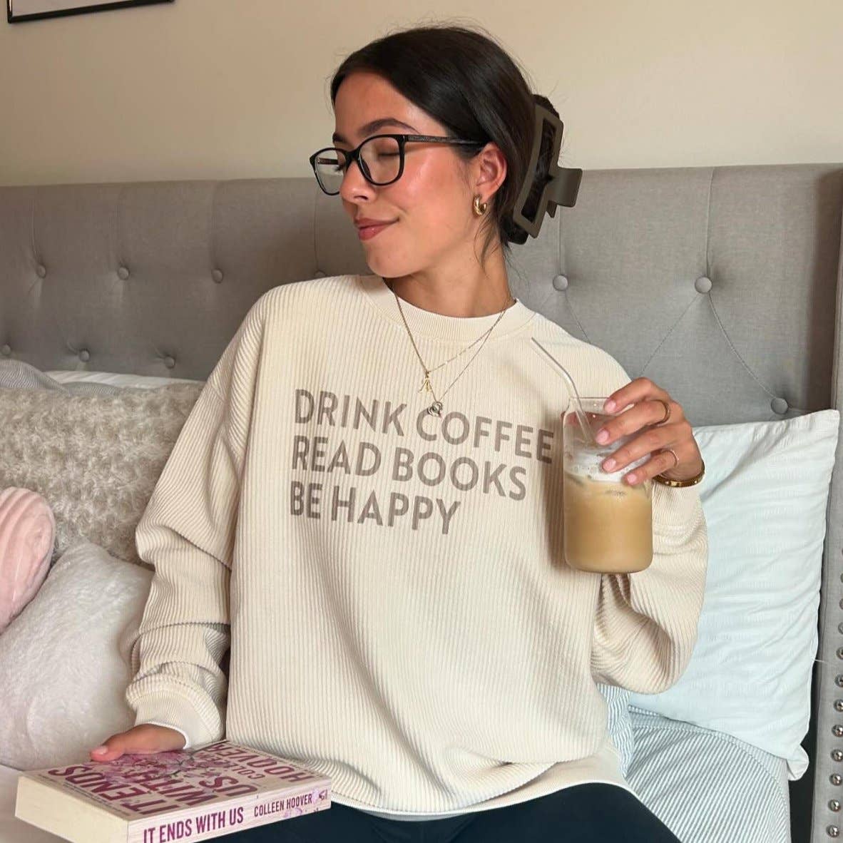 Drink Coffee Read Books Be Happy