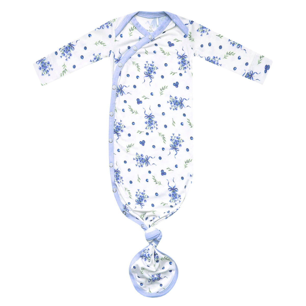 Newborn Knotted Gown - Catherine