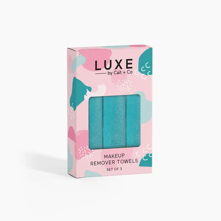 Luxe MakeUp Remover Towel Set of Three