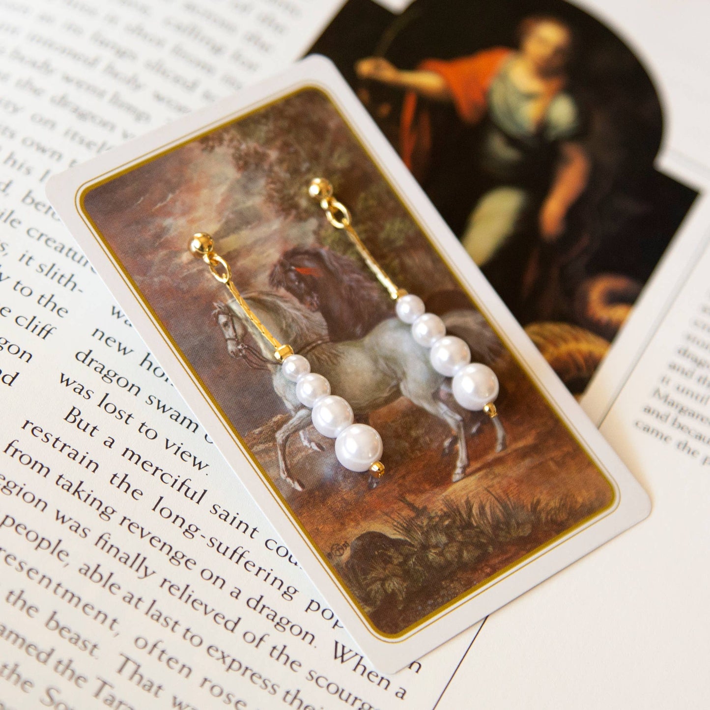 Vintage Pearl Drop Earrings