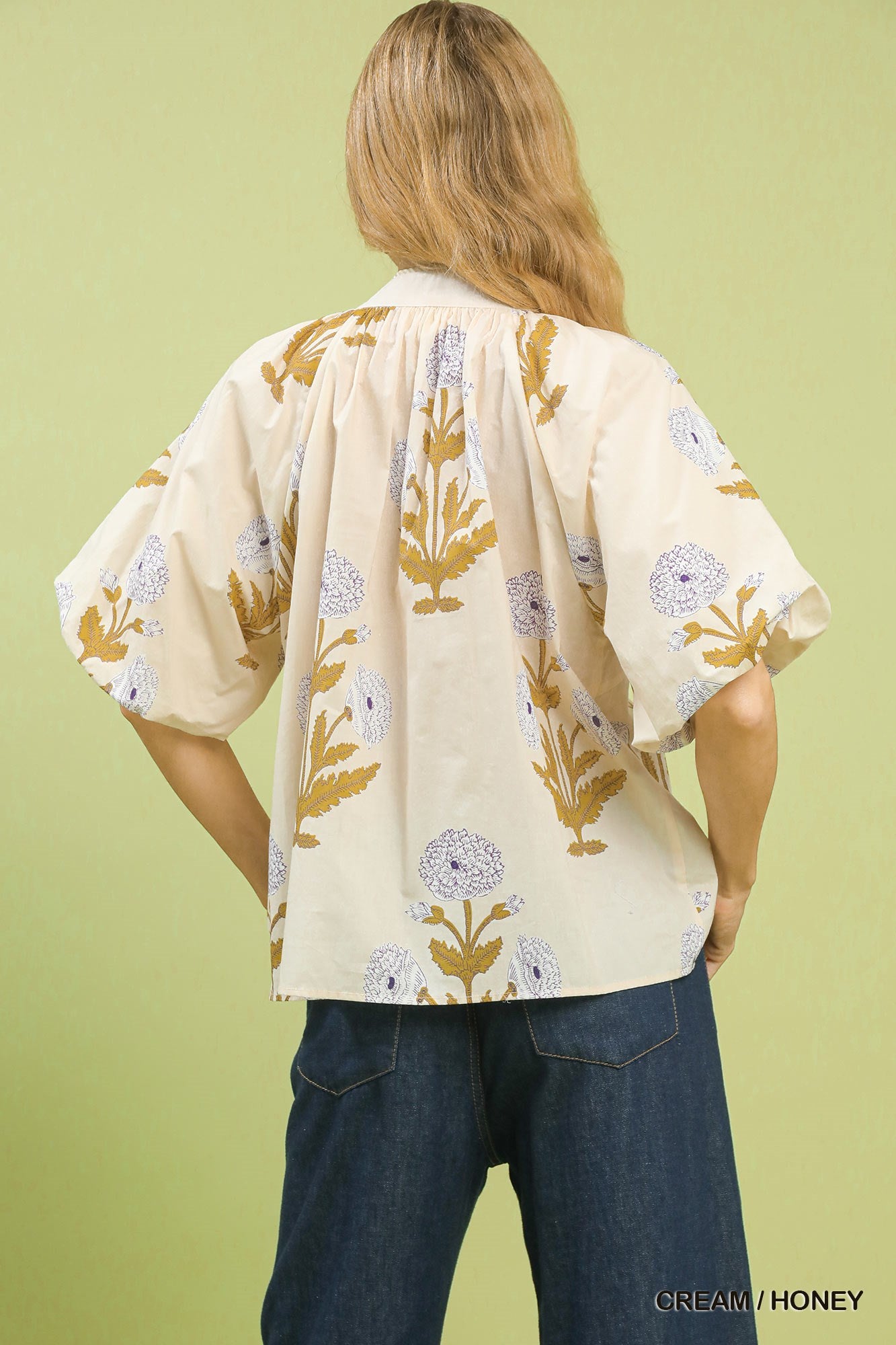 Artistry Floral Print Top