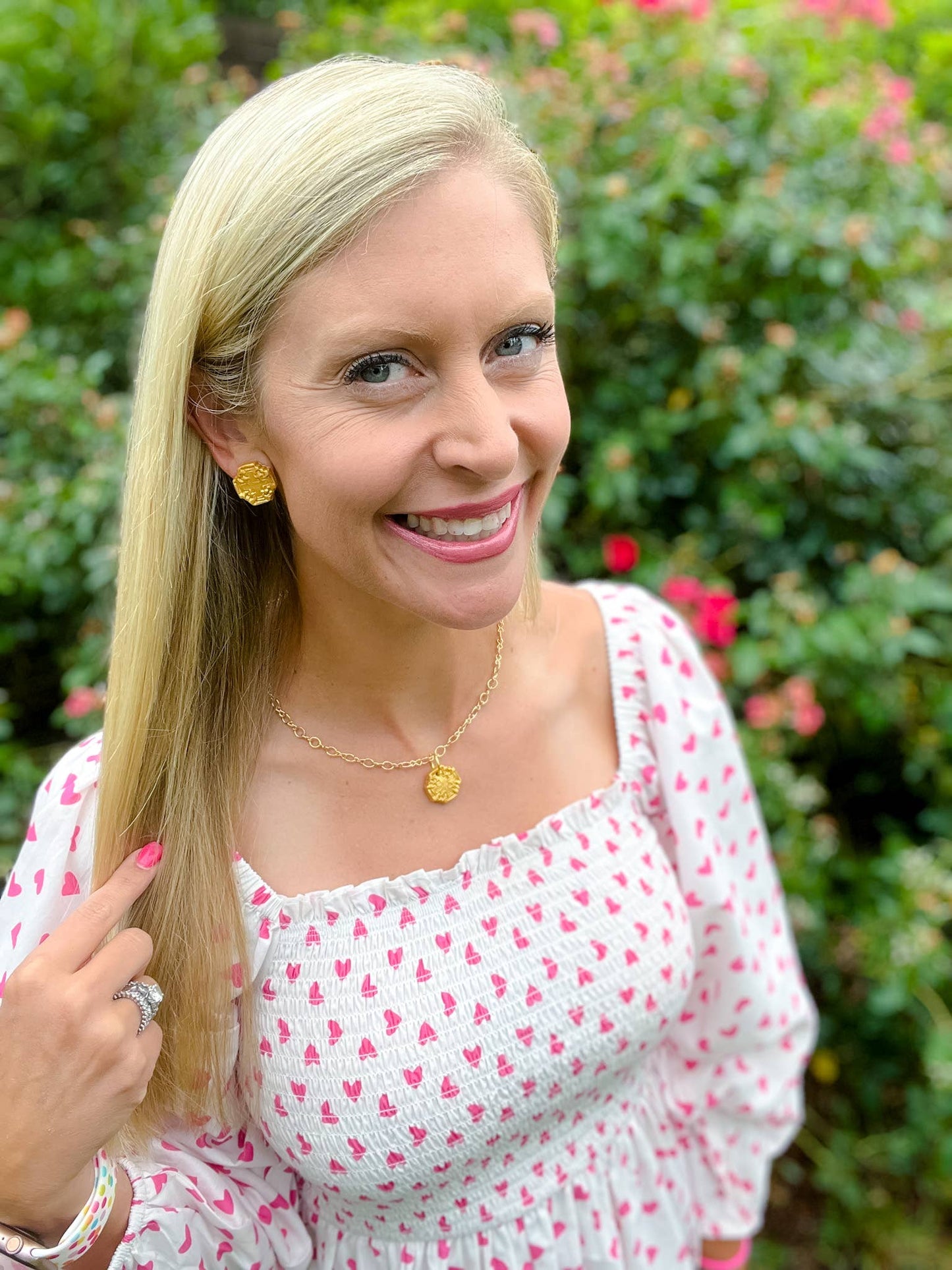 Gold Plated Chain with Tiny Jerusalem Necklace