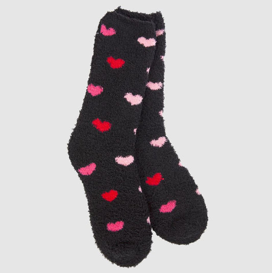 Heartfelt Multi Heart Crew World's Softest Sock