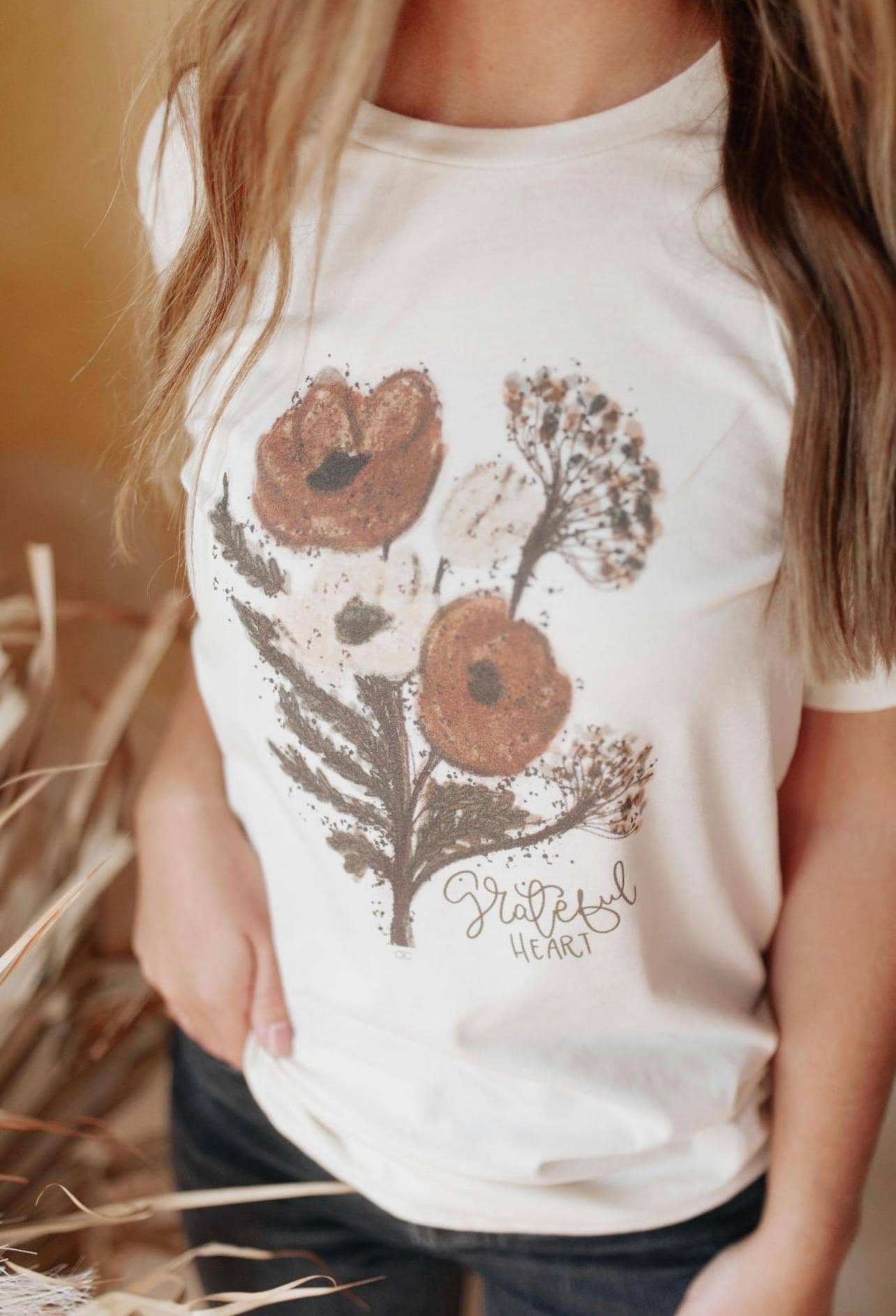 Grateful Heart Graphic Tee (Small to 3XL)