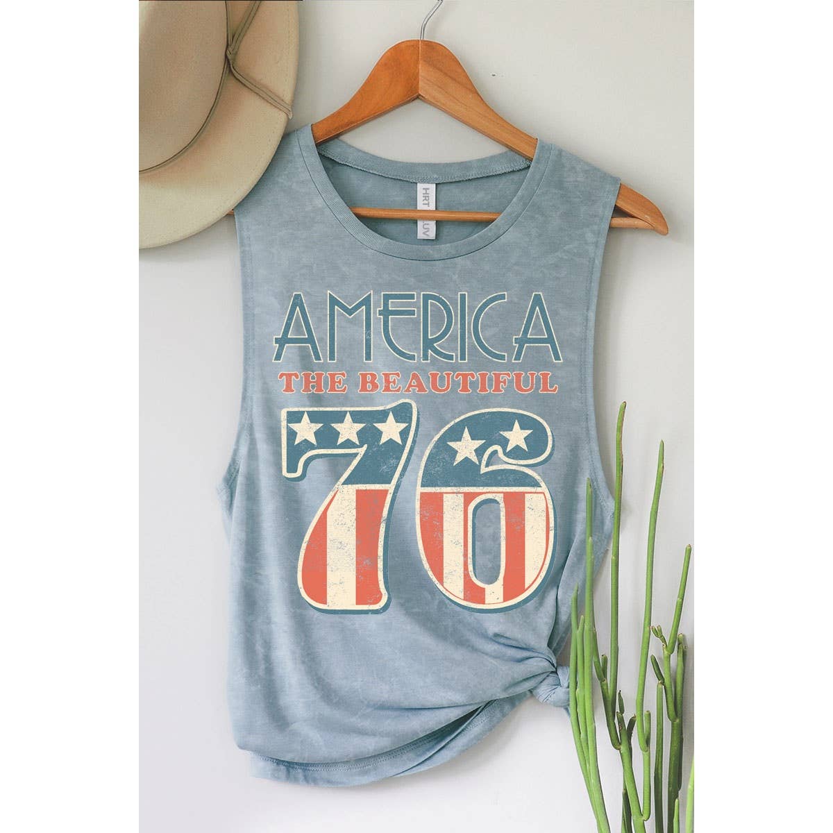 AMERICA 76 GRAPHIC TANK TOP – AllyOops Boutique