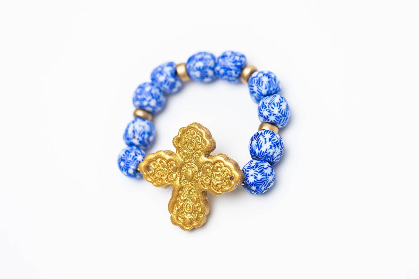 Blue & White African Glass with Susie Cross