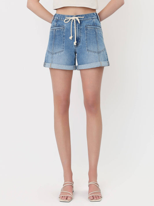 Reignite Super High Rise Drawstring Shorts