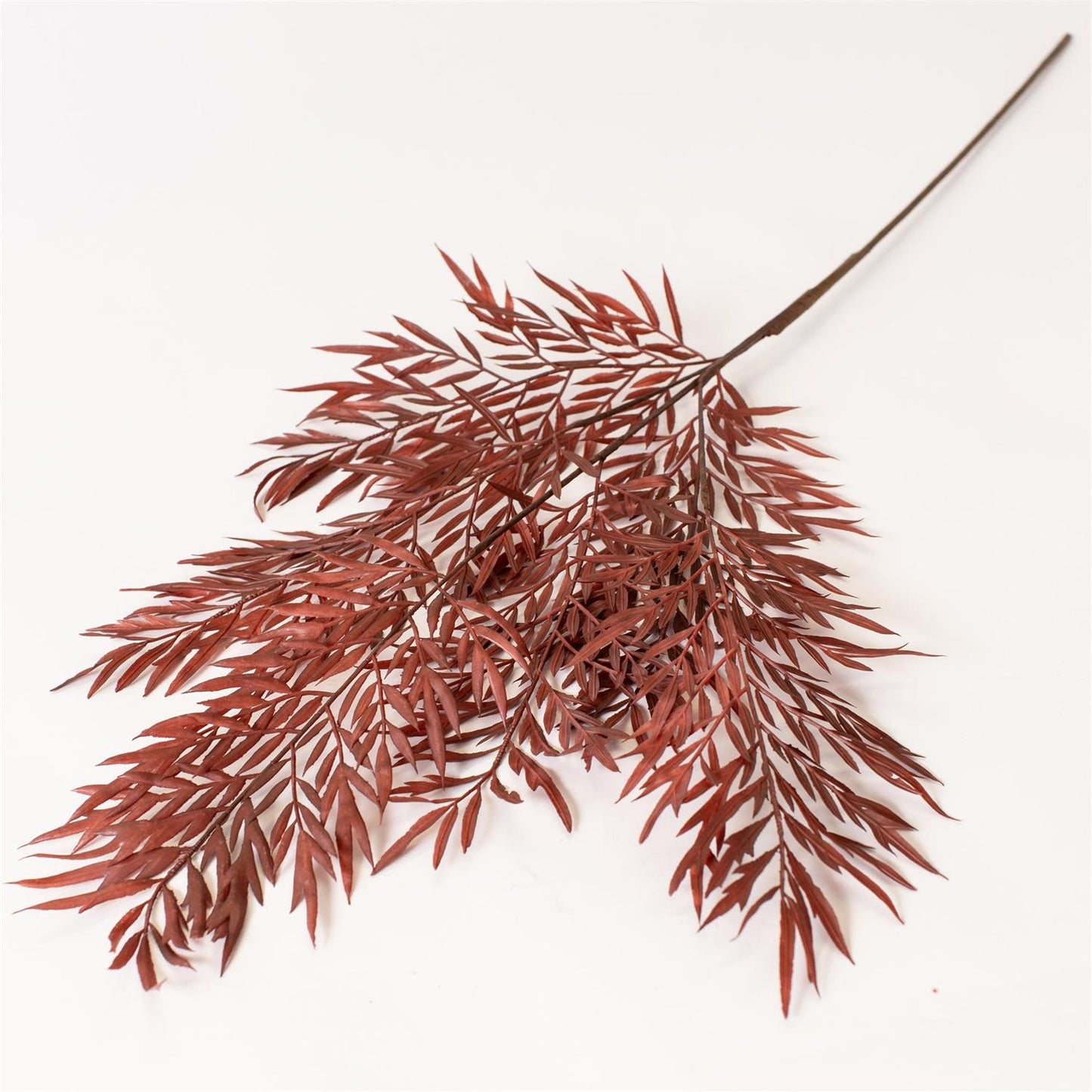 Faux Rusty Brown Fern Stem