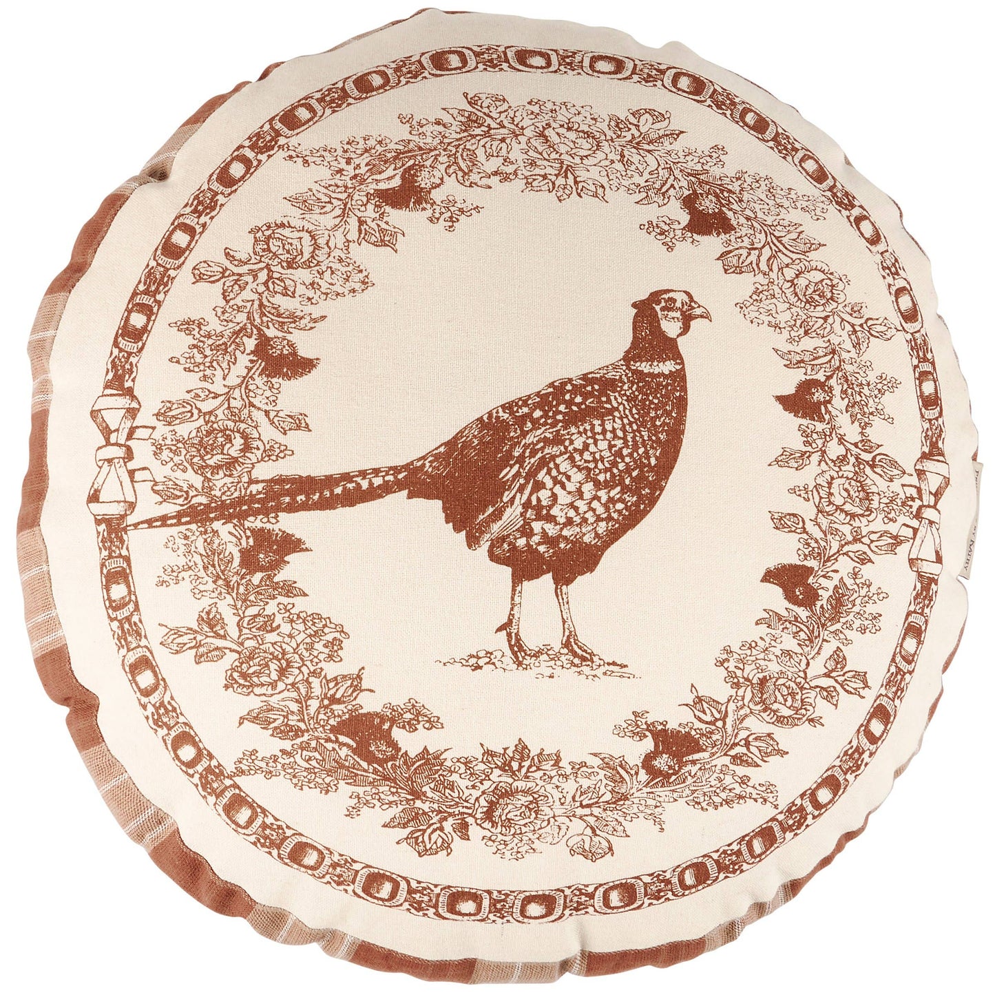Vintage Style Pheasant Pillow