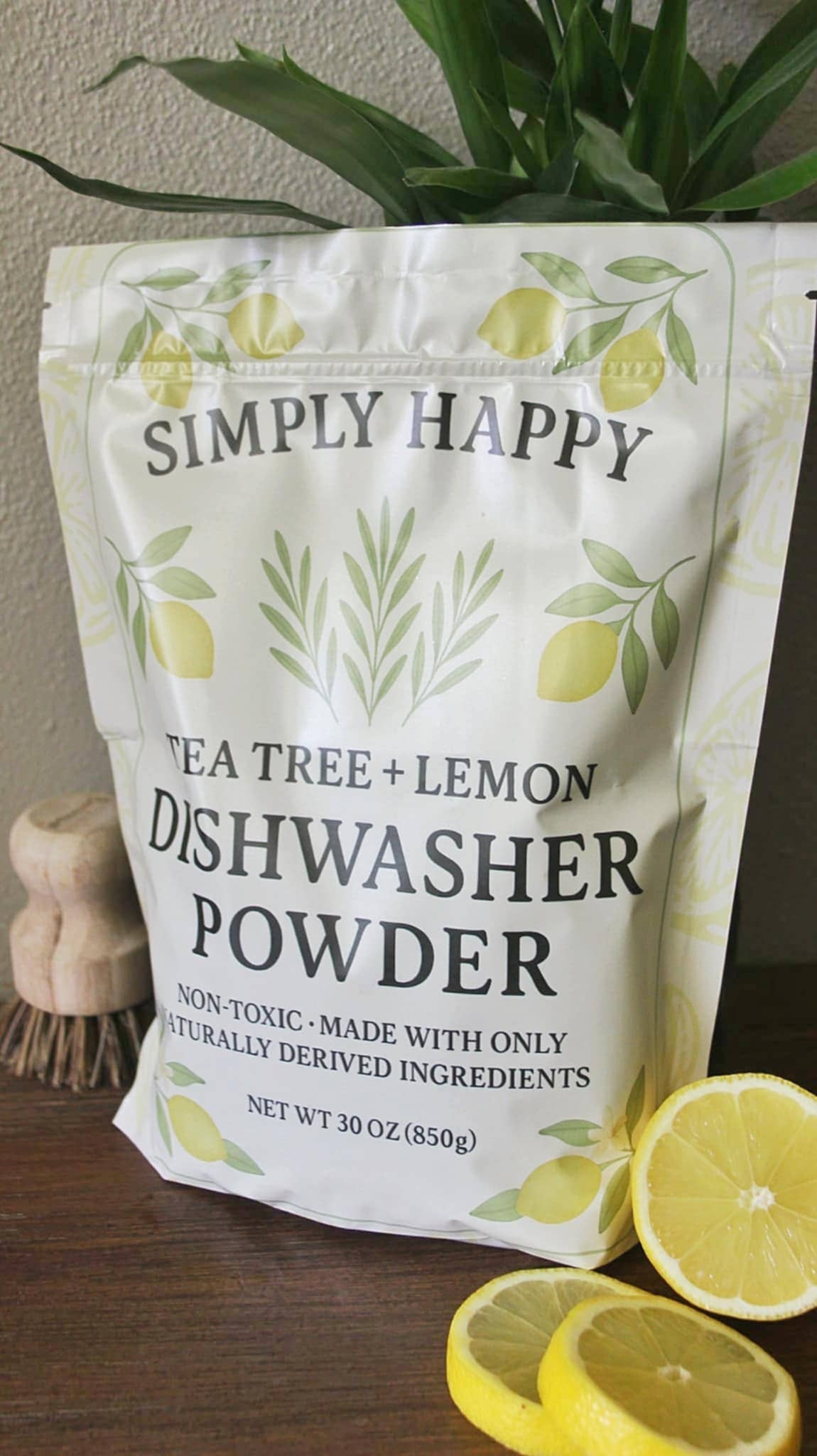 Tea Tree + Lemon Dishwasher Powder | Naturally Derived