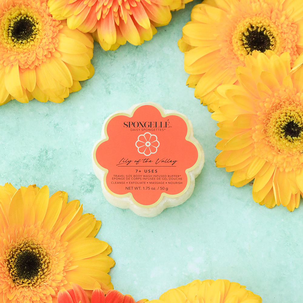 Lily of the Valley Daisy Spongette  | Soap Sponge | Soapy