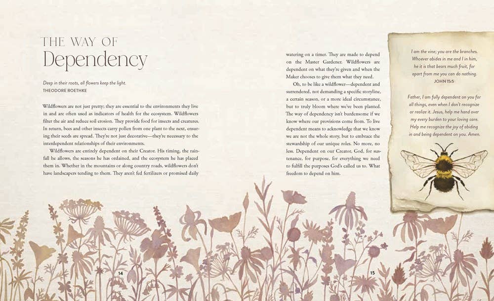 The Way of the Wildflower : Gospel Meditations to Unburden Y