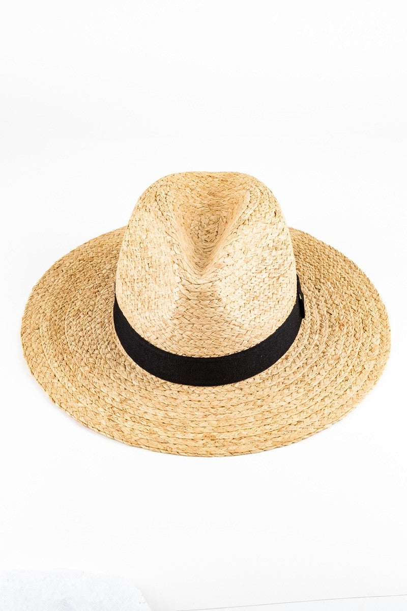 Natural Straw Panama Hat