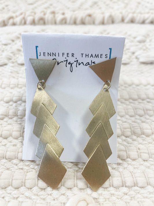 Multi-Arrow Earring (Jennifer Thames Originals)