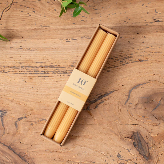 Golden Rod Taper Candle