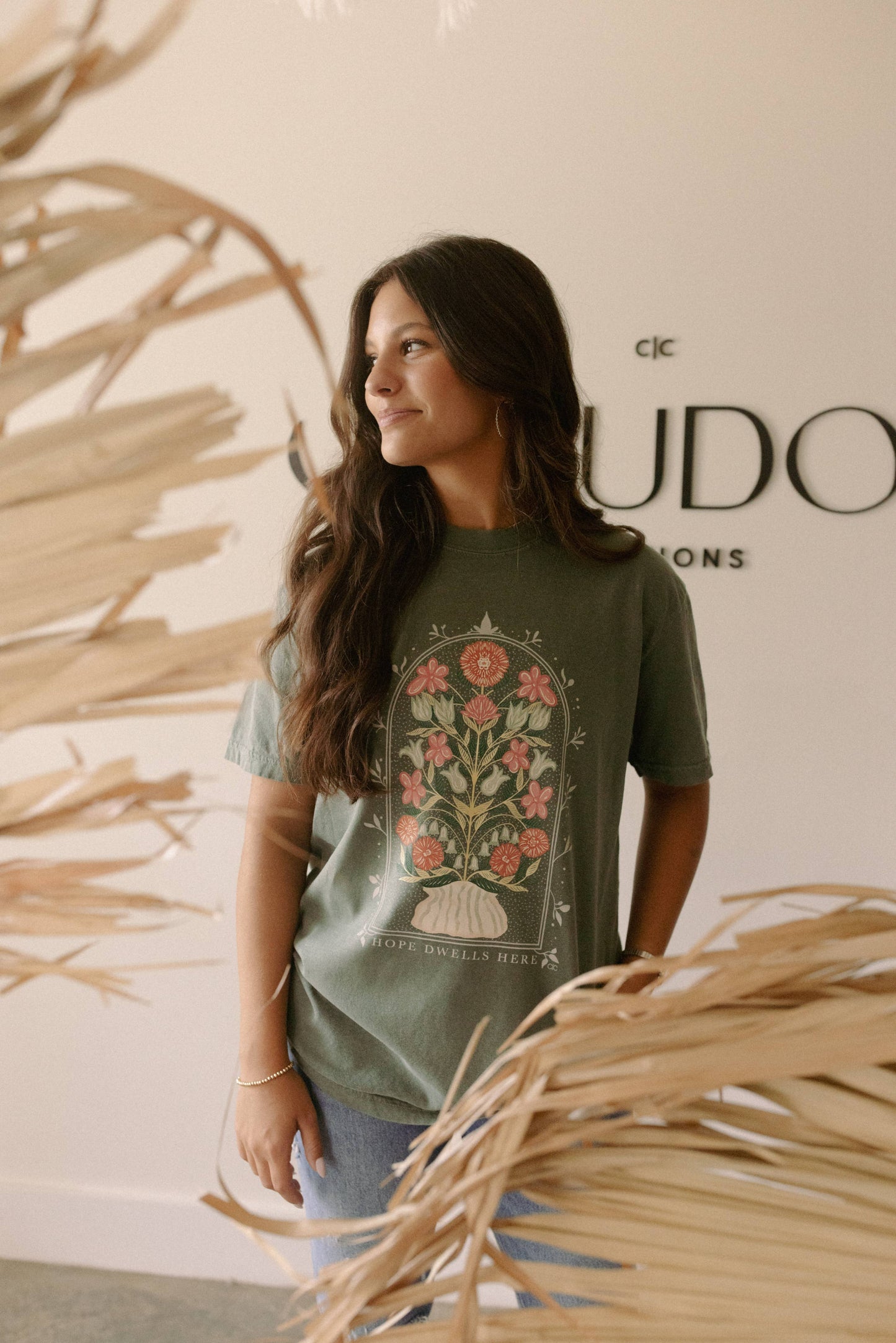 Hope Dwells Here Graphic Tee