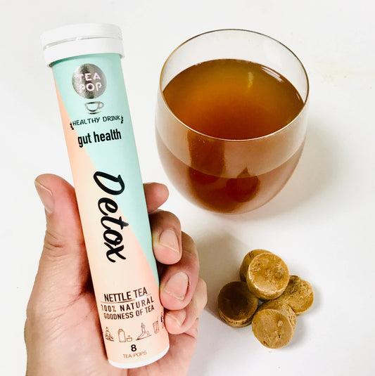 Detox Stinging Nettle Tea-Pop, 100% Natural Crystallised Tea