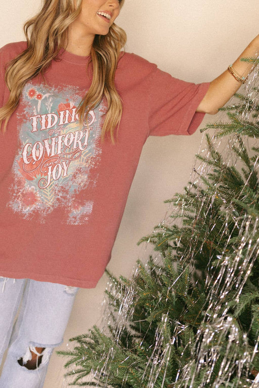 Tidings of Comfort & Joy Graphic Tee
