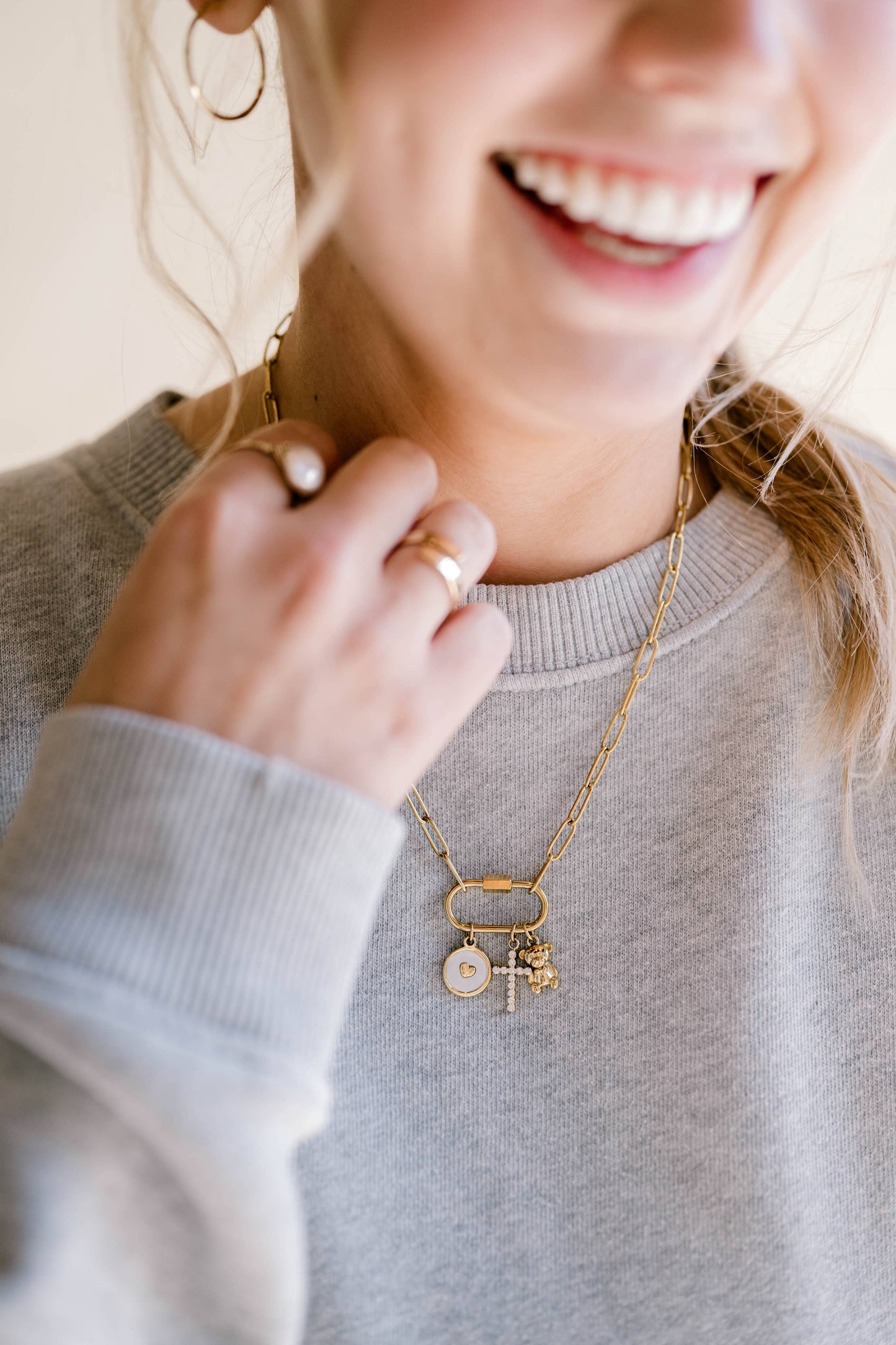 Rolling With Jesus Charm