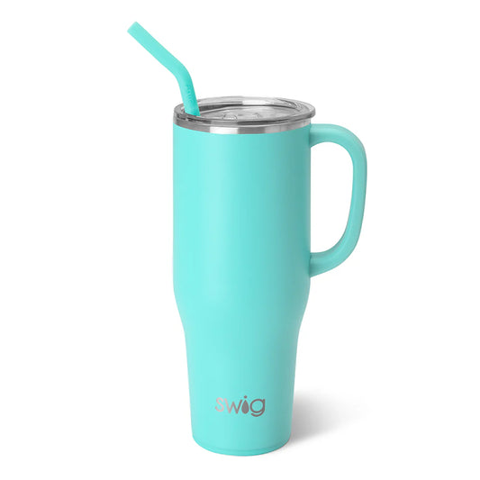 Swig 40oz Tumbler Aqua