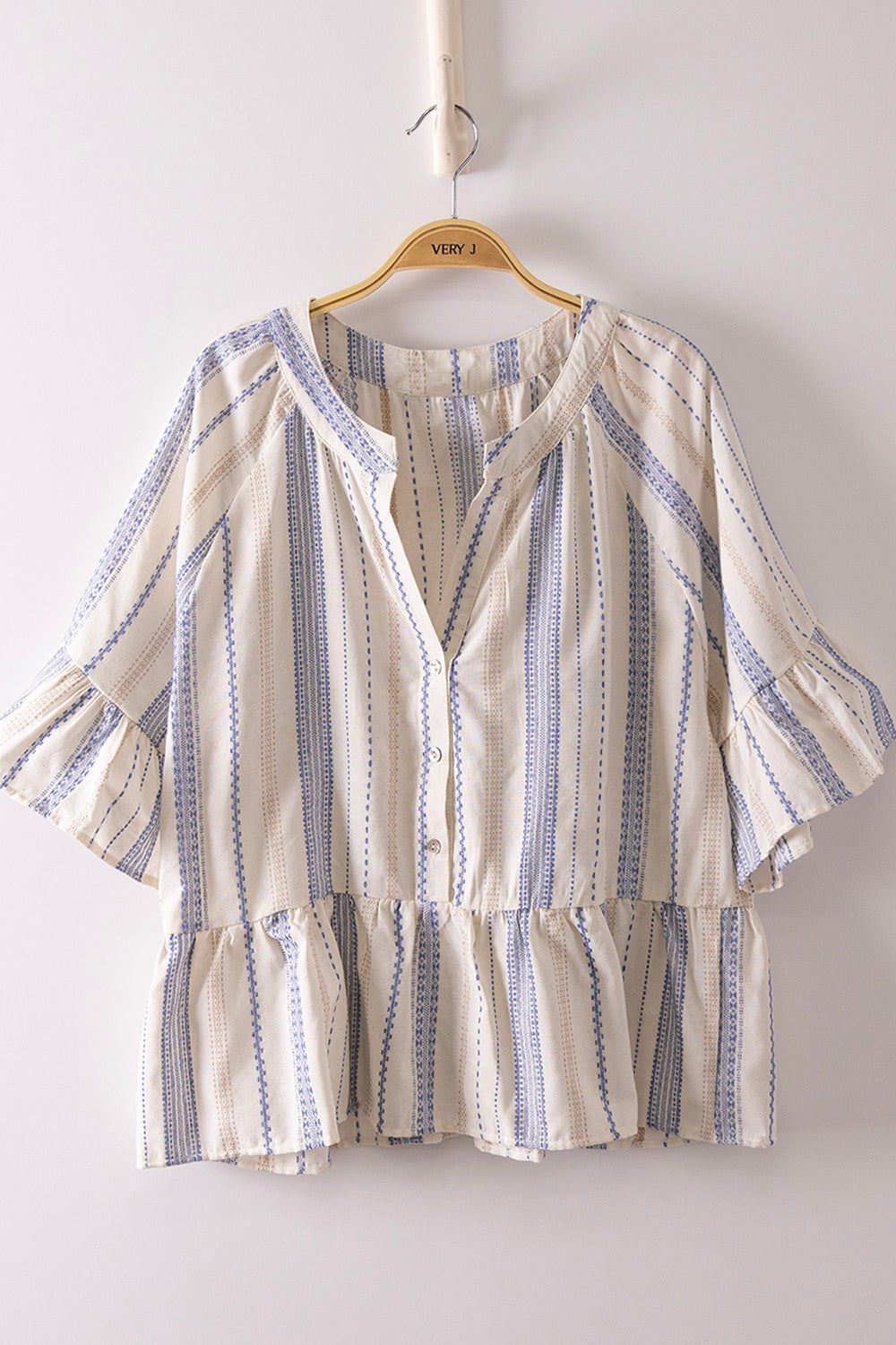 Late Summer Night Dream Striped Top