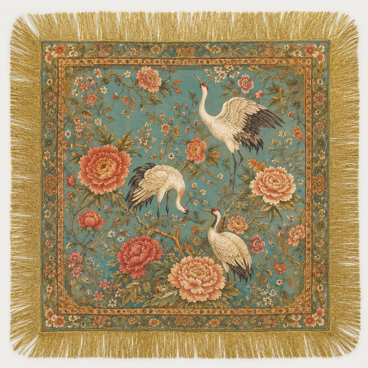 The Golden Heron Scarf (3 Styles)